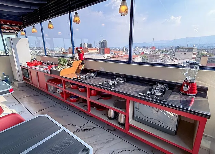 Departamento Completo 6 Personas A 3 Min Del Estadio Azteca-banorte Y Muy Cerca De La Zona De Hospitales Mexico